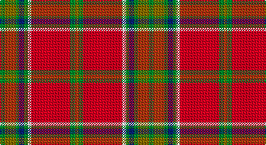 G/8 Y18 G6 DB8 G6 W6 R64 G8 Y/6 tartan