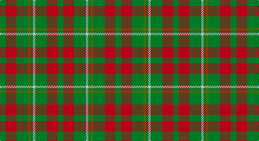 G/10 R18 G20 Y4 G4 W4 G20 R18 G/10 tartan