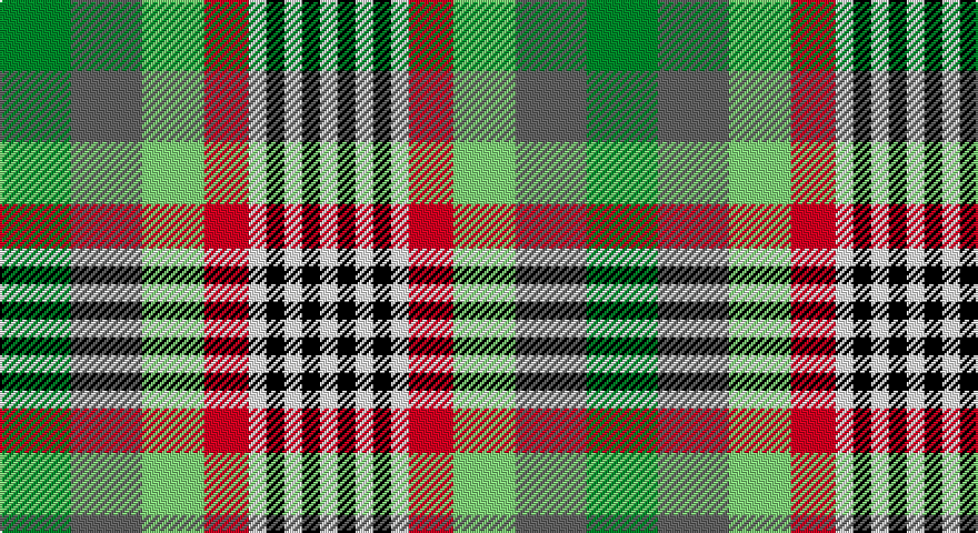 G/32 N32 LG28 R20 W8 K8 W8 K8 W/8 tartan