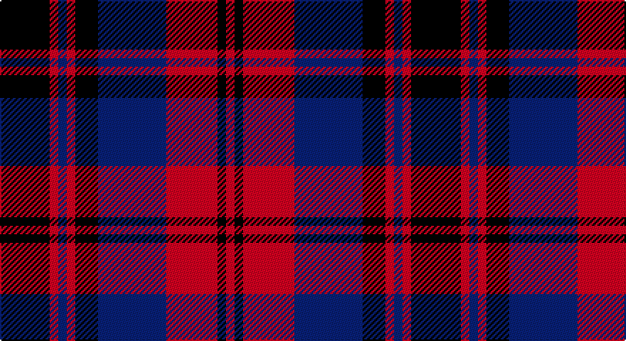 K/35 R6 DB6 R6 K16 DB48 R36 K6 R/6 tartan