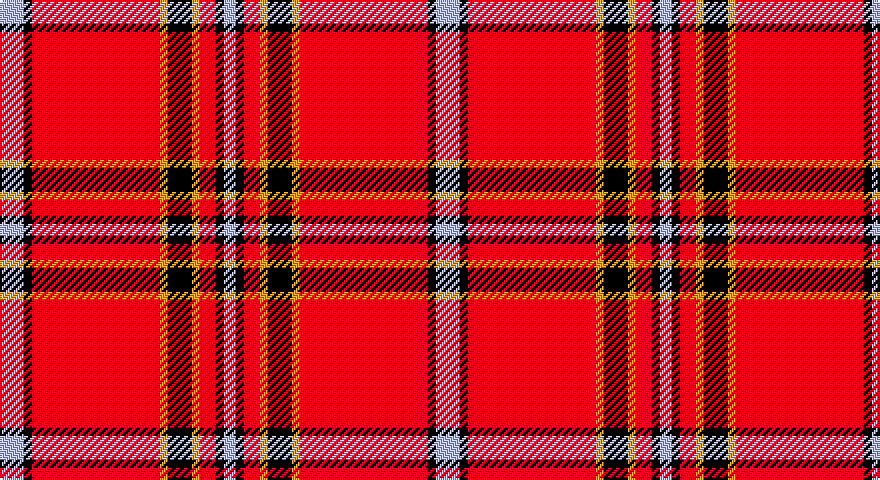 LB/12 K4 R64 LO4 K12 LO4 R8 K4 LB/6 tartan
