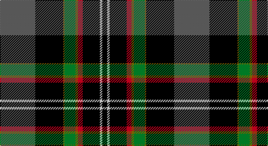 N/58 K46 Y2 G18 Y4 R8 K28 W4 K/8 tartan