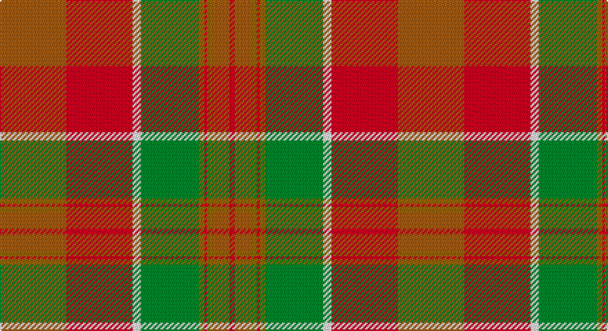 O/48 R48 W6 G42 Y4 R2 Y4 O12 R/4 tartan