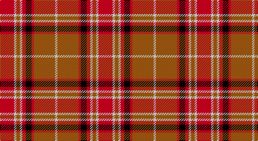 R/24 W4 O6 W4 R6 K10 R4 O36 W/4 tartan