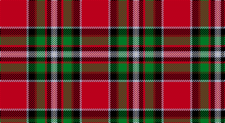 R/52 LB4 K12 DY4 G16 R4 K8 LB4 W/4 tartan