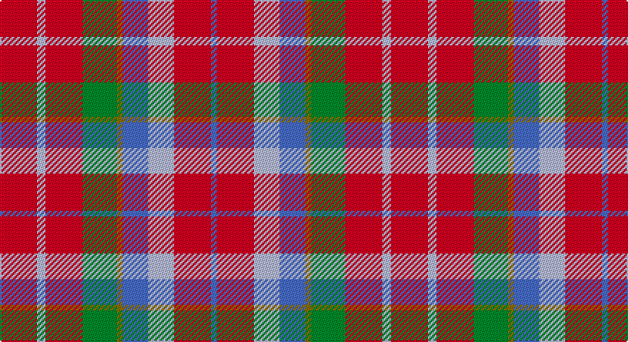 R/26 LB6 R26 G24 Y4 B18 LB18 R26 B/4 tartan