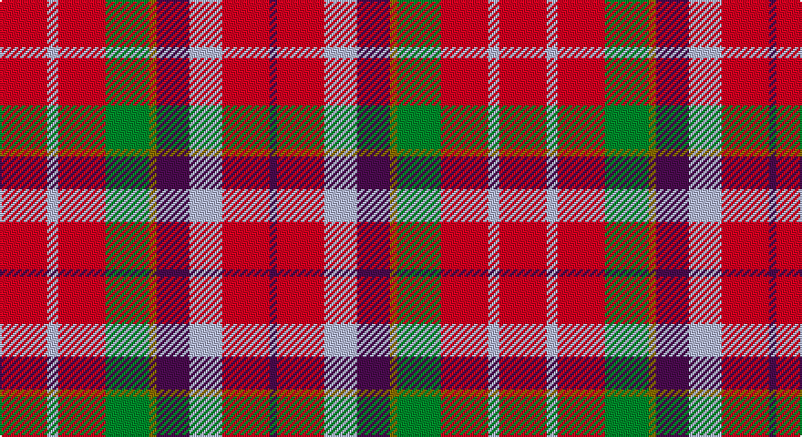 R/26 LB6 R26 G24 Y4 DP18 LB18 R26 DP/4 tartan