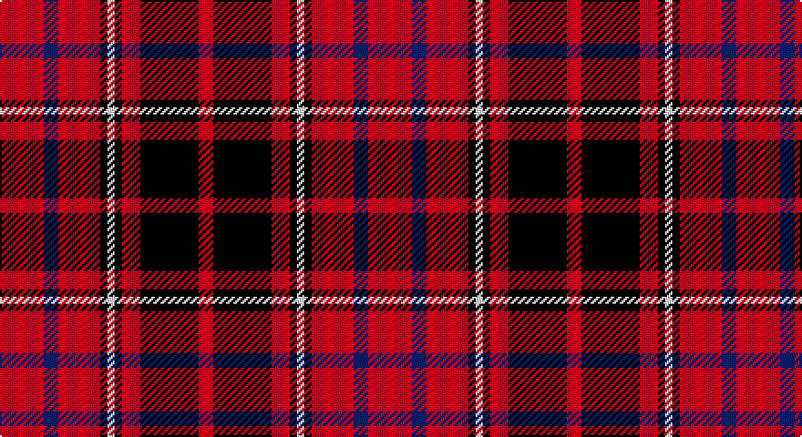 R/24 DB8 R23 K4 W4 K4 R10 K32 R/8 tartan