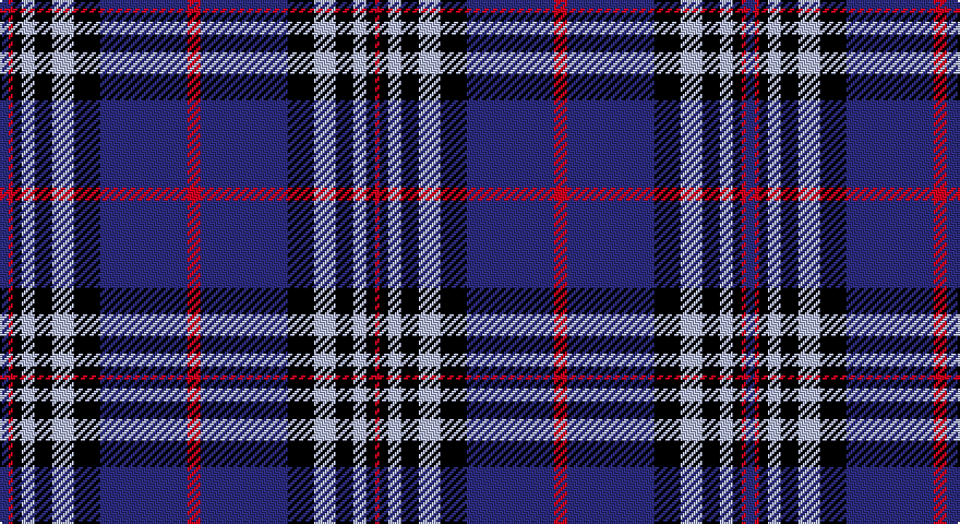 DB/4 R2 K4 LB6 K8 LB10 K12 DB40 R6 DB40 K12 LB10 K8 LB6 K4 R/2 tartan