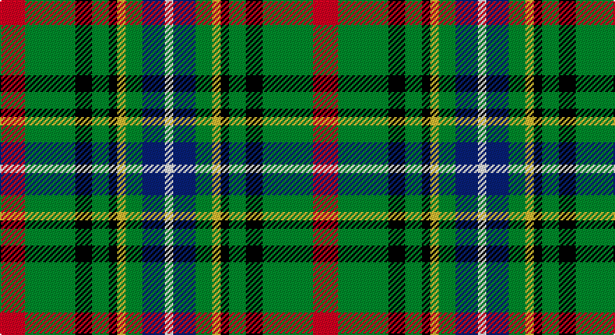 R/18 G36 K12 G12 K6 LY6 G12 DB16 W/6 tartan