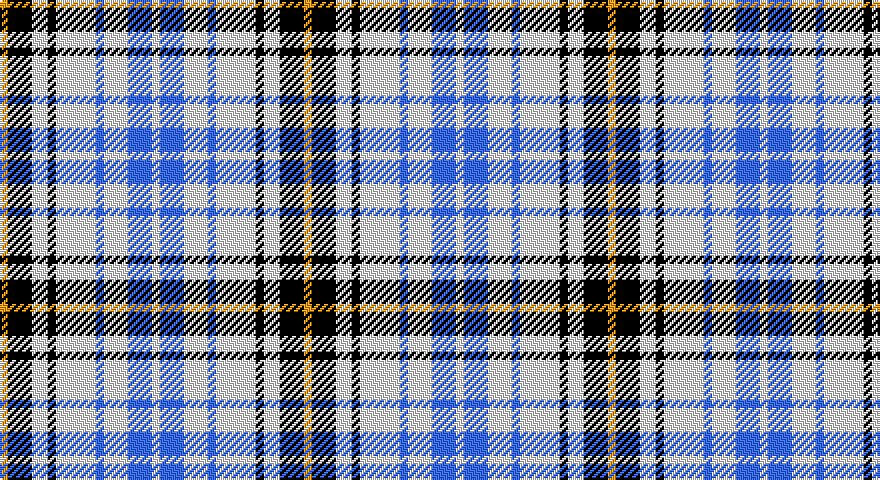 LO/4 K12 W8 K4 W20 B4 W12 B12 W/4 tartan