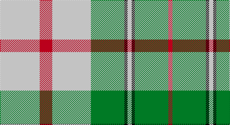 W/76 R24 W74 G64 K6 W8 K6 G64 R/8 tartan