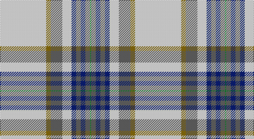 W/80 Y8 N20 W16 DB8 N8 DB8 N8 G/2 tartan