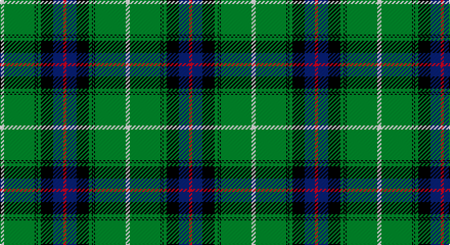 W/4 G30 K1 G1 K1 G3 K12 DB10 R/3 tartan
