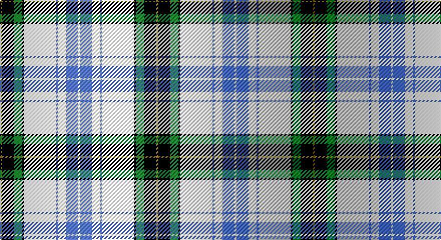 Y/2 K12 G8 K2 W32 B2 W8 B12 W/2 tartan