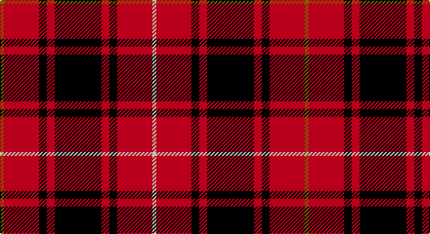 Y/4 R36 K8 R8 K48 R8 K8 R36 W/4 tartan