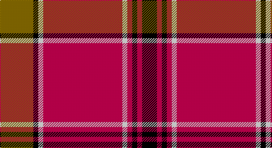 Y/54 K8 W8 R128 W8 R8 K8 R8 K24 R8 K8 R8 W8 R128 W8 K/8 tartan