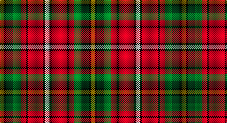 Y/8 K4 DG14 G14 R10 K4 R30 K4 W/8 tartan